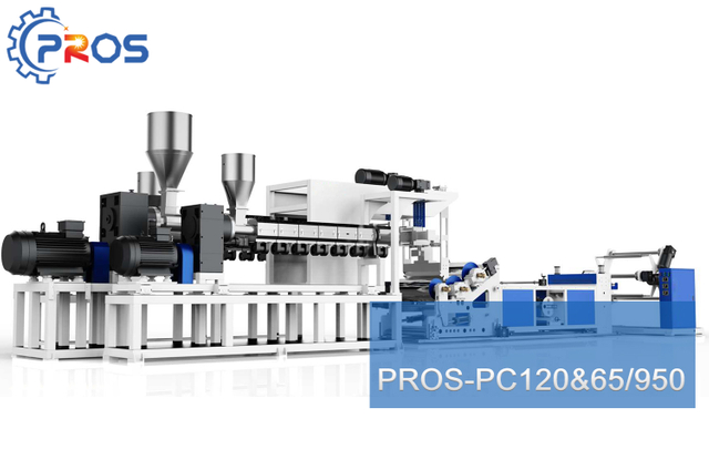 Máquina Extrusora de Plástico para Folha/Chapa/Bobina de PP PS Multicamadas 